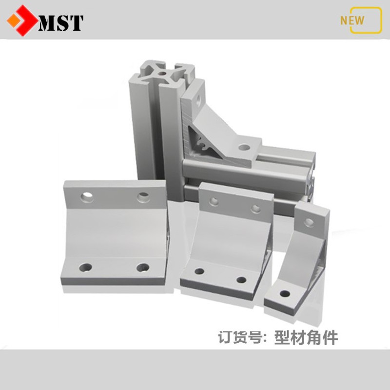 工业铝型材配件8080/4080角码直角角件90度角马重型三角支撑角铁 - 图0