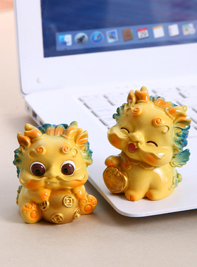 貔貅招财小摆件麒麟一q对开业桌面情绪稳定车载寓意好的耶诞节礼