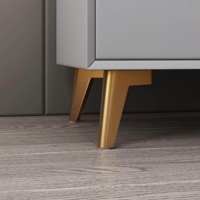 皮质实木床头柜抽屉皮艺意式极简软包皮革卧室家具收纳带全实木,淘宝优惠券,粉丝福利购,淘宝优惠卷