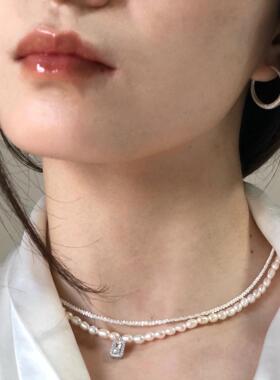 璀璨星河闪砂耳圈银耳环新款潮超仙精致法式小众轻奢耳饰女