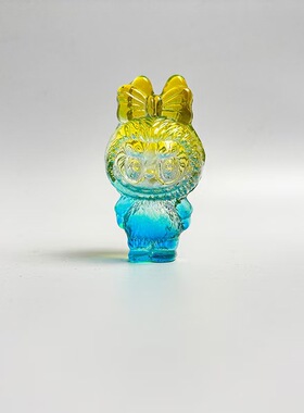 拉布布水晶透立体饱满手工家居桌面装饰品摆件礼物LABUBU商务礼品