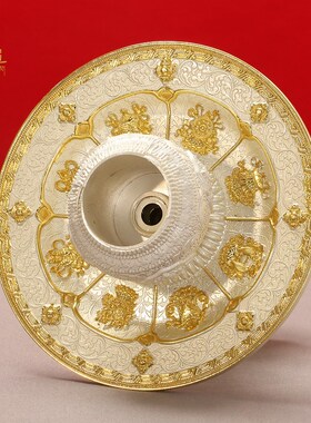 前式高脚贡碗佛藏供盘白瓷八吉祥碗供果斋果盘宝供托盘瓶水杯摆件