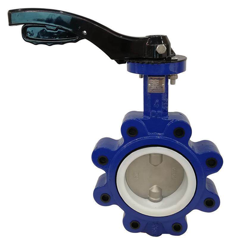 LT71F-16Q凸耳式衬氟对夹蝶阀铸铁对夹式凸耳蝶阀,淘宝优惠券,粉丝福利购,淘宝优惠卷