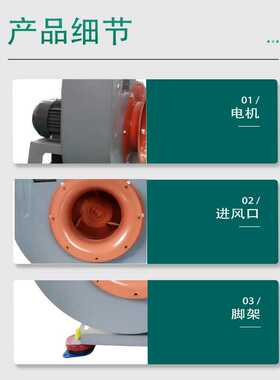 多翼式离心通风机CF-11A型配件齐全运转平稳环保降噪通风换气除尘