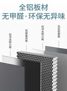 定制铝合金吊柜墙壁柜厨房橱柜灶台柜阳台卫生间壁挂收纳柜储物柜