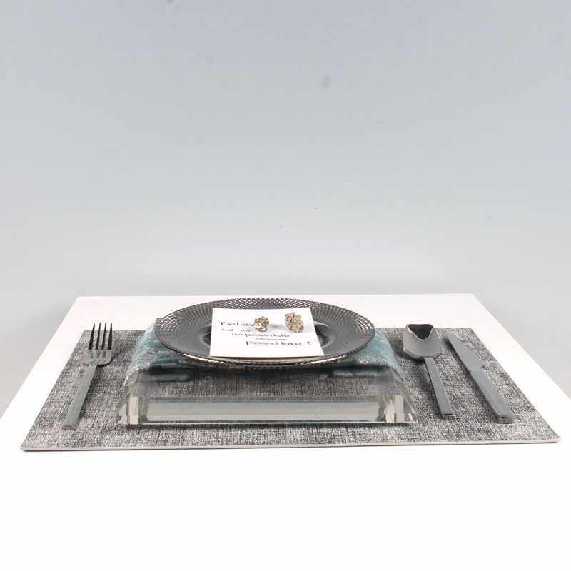 水晶餐盘摆台样板房法式轻奢装饰西餐盘套装高端简约餐具套装摆设,淘宝优惠券,粉丝福利购,淘宝优惠卷