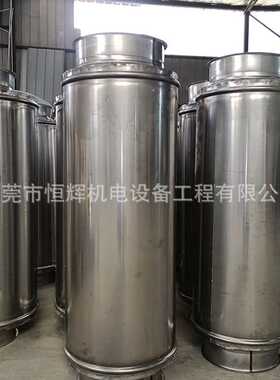 锅炉不锈钢风管 锅炉烟囱 锅炉排烟管道恒辉风管厂