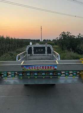 新款不锈钢电动撒肥机12V48V60V72V加厚车载后挂多功能施肥全套