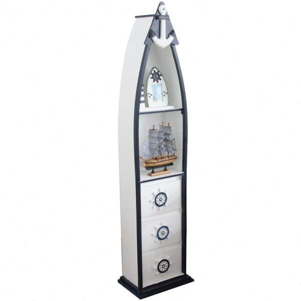 地中海海洋儿童床头柜书房柜子收纳柜男孩女孩住宅家具柜类床头柜,淘宝优惠券,粉丝福利购,淘宝优惠卷