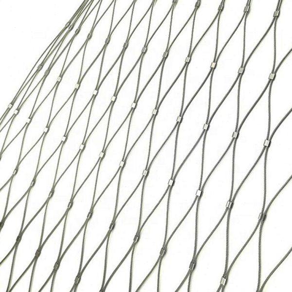 304不锈钢绳网空防坠安全网建筑围栏网动物园编织卡扣钢丝绳网,淘宝优惠券,粉丝福利购,淘宝优惠卷