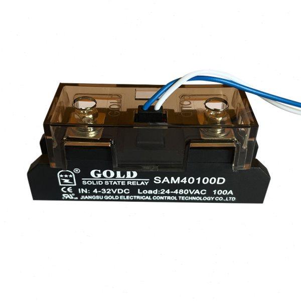 固特GOLD单相交流120A固态继电器SAM40120D 40100D 40150D 40200D,淘宝优惠券,粉丝福利购,淘宝优惠卷