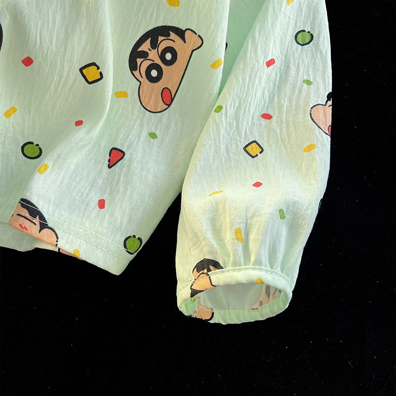 宽松睡衣套装卡通可爱风睡衣女长袖开衫珊瑚绒保暖家居服套装春秋,淘宝优惠券,粉丝福利购,淘宝优惠卷