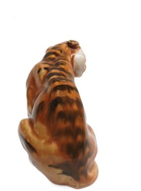 包邮石湾公仔陶瓷七十年代家居装饰摆件老虎客厅桌面动物生肖祝福