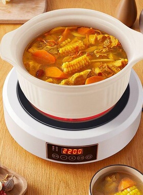 家用泡茶煮水炉商用电陶炉电热茶炉触摸煮茶火锅炉多档调温可调温