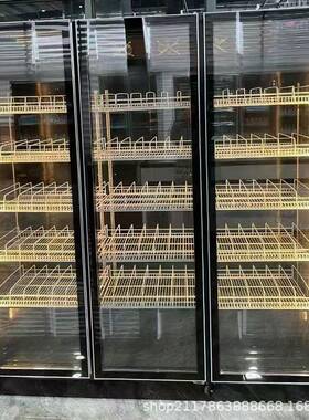 冷藏展示柜饮料立式冰柜商用啤酒超市冷柜三门酒吧冰箱酒水柜