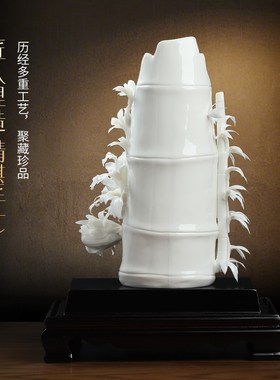 《节节高c》非遗手工陶瓷摆件办公室装饰品开业乔迁升职礼物可定