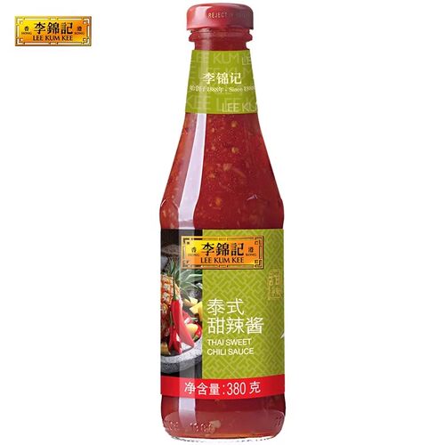 李锦记泰式甜辣酱380g瓶装0添加低脂调味手抓饼披萨薯条炸鸡家用 - 图3