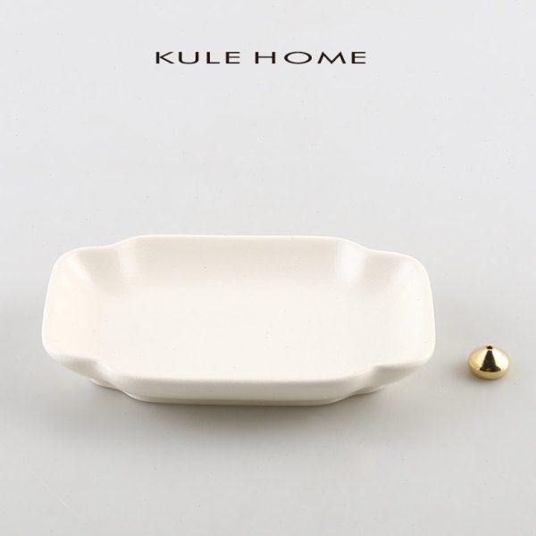 KULE HOME 陶瓷线香炉香插香座托家用室内茶道禅意檀香熏香炉香插,淘宝优惠券,粉丝福利购,淘宝优惠卷