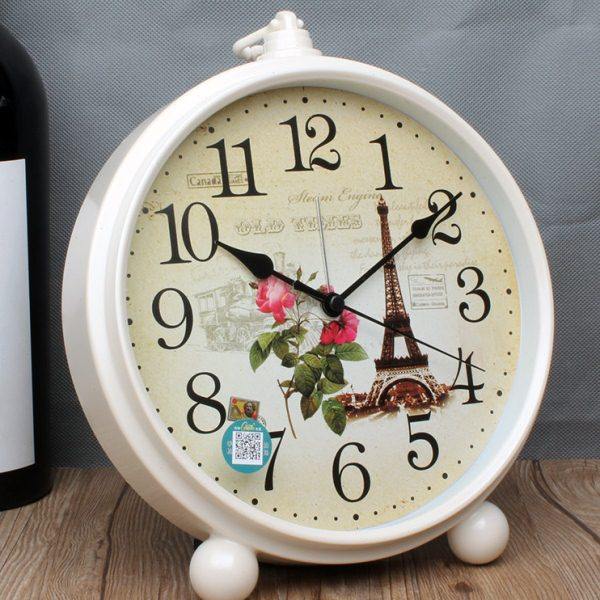 大号静音创意闹钟台式座钟学生床头大字座钟挂钟两用欧式复古现代,淘宝优惠券,粉丝福利购,淘宝优惠卷