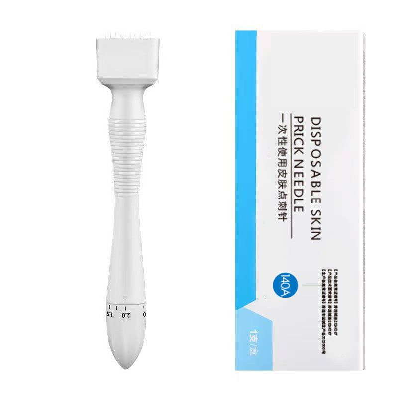 再发森医用皮肤滚针304不锈钢极细钢针便携式消毒液滚轮印章,淘宝优惠券,粉丝福利购,淘宝优惠卷