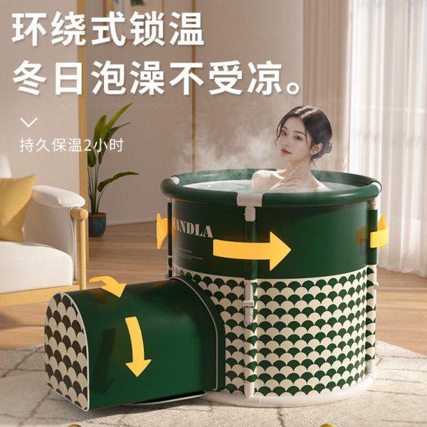 便携式可伸腿折叠泡澡桶大人全身沐浴洗澡桶儿童家用洗澡盆熏蒸桶,淘宝优惠券,粉丝福利购,淘宝优惠卷