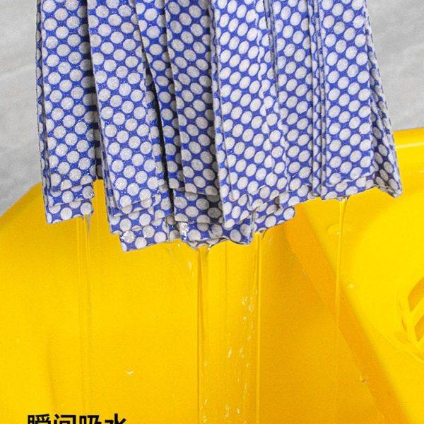 传统拖把家用手压挤水无纺布水拖布拖地厨房客厅吸水耐磨老式墩布,淘宝优惠券,粉丝福利购,淘宝优惠卷