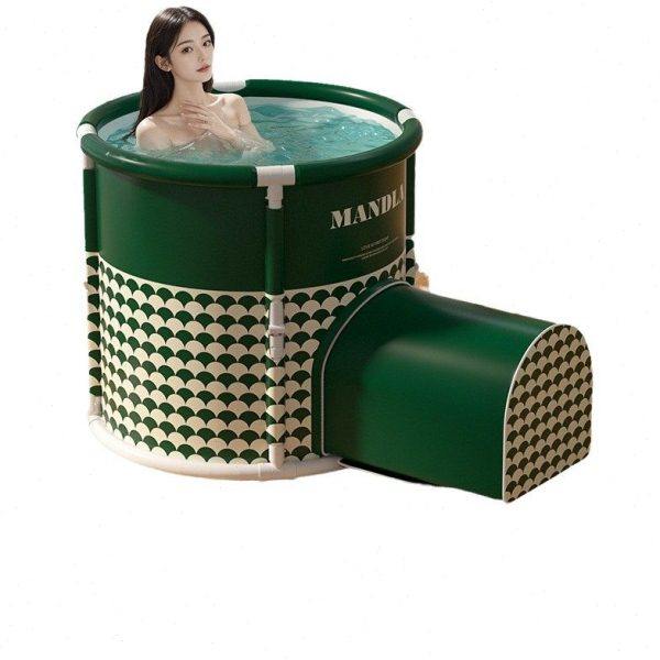 便携式可伸腿折叠泡澡桶大人全身沐浴洗澡桶儿童家用洗澡盆熏蒸桶,淘宝优惠券,粉丝福利购,淘宝优惠卷