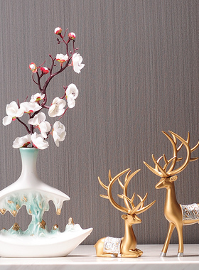 创意艺术高级轻奢装饰品家居里样板房书架酒柜隔断玄关办公室摆件