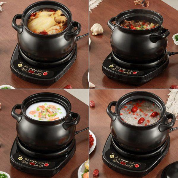 全自动电砂锅智能煲汤煮粥神器大容量家用砂锅bb煲陶瓷电炖锅汤锅,淘宝优惠券,粉丝福利购,淘宝优惠卷