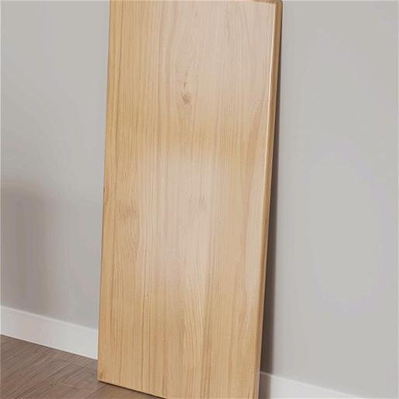 简约轻奢松木实木板桌面板定制原木板材桌面板子分层台Z面书桌餐 - 图0