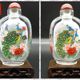 Botella de rapé pintada en el interior especial de Hengshui con características creativas y juego de regalo artesanal de cristal puro hecho a mano colección de piezas Y Asuntos Exteriores