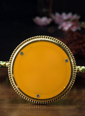 家用工艺品八吉祥摆件 吉祥八宝彩绘八吉祥总集摆件