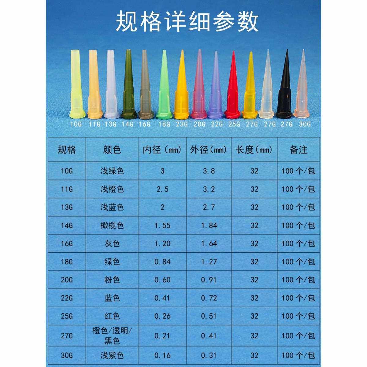 TT斜式全塑料点胶针头点胶机专用精密胶头螺口注射器美式针筒针嘴,淘宝优惠券,粉丝福利购,淘宝优惠卷