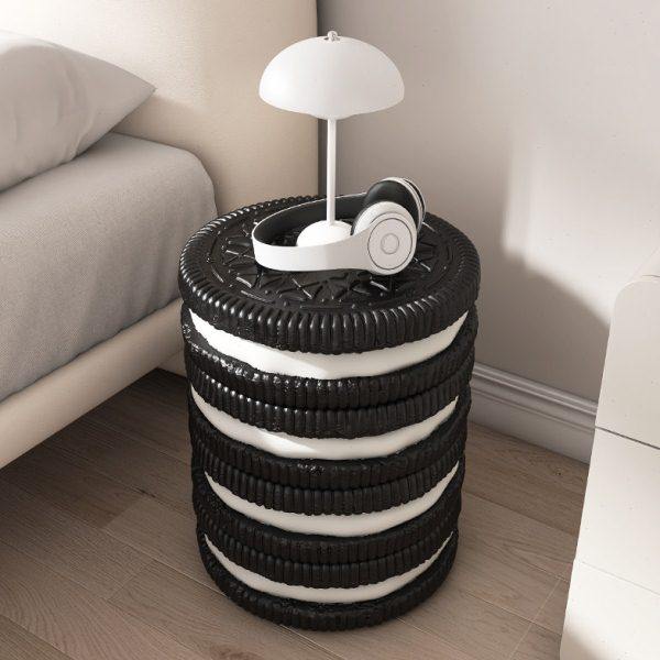 沙发边柜边几床头置物架客厅小茶几装饰品摆件圆凳床头柜创意家居,淘宝优惠券,粉丝福利购,淘宝优惠卷