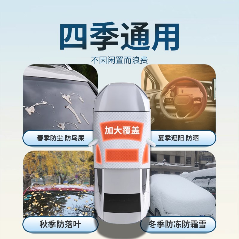 2024款长安马自达lcx5专用遮雪挡前挡风玻璃24防雪防霜罩防冻mazd - 图3