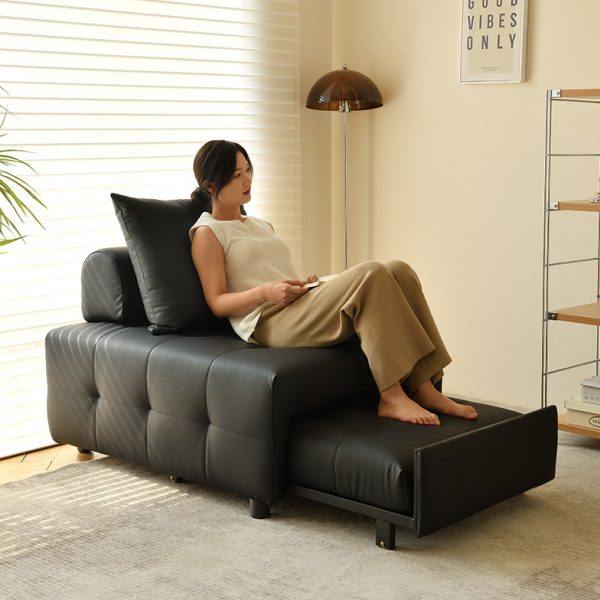 简约现代单人折叠泡芙沙发床小户型客厅客厅阳台豆腐块可伸缩坐卧,淘宝优惠券,粉丝福利购,淘宝优惠卷