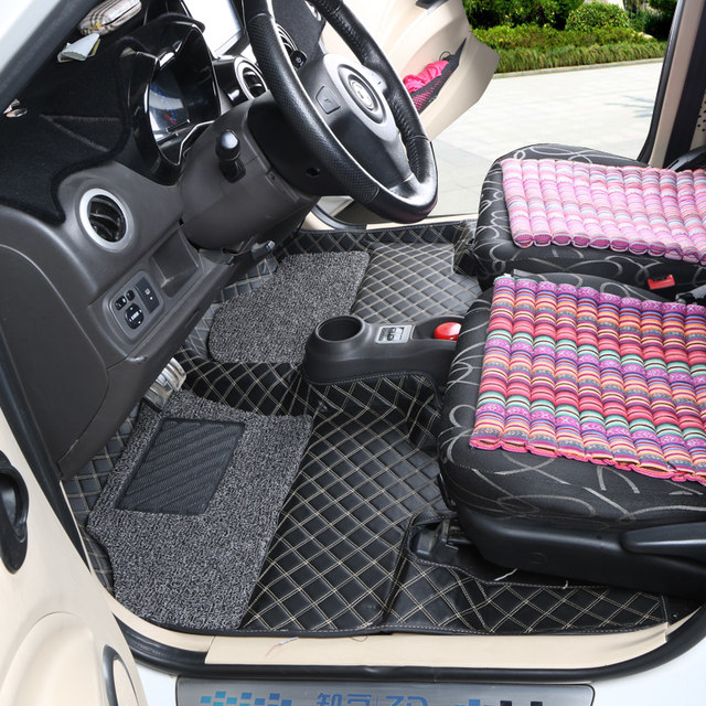Zhongtai Zhidou leather is specially used for Geely silk hoop floor mats
