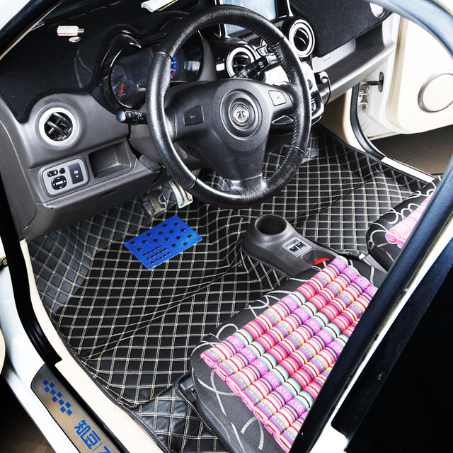 Zhongtai Zhidou leather is specially used for Geely silk hoop floor mats