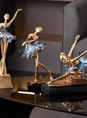 热卖时尚欧式芭蕾创舞蹈女孩人物家居饰品2126080摆件时意尚舞蹈