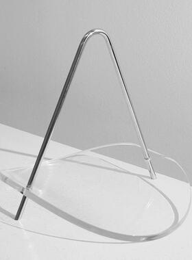 北金欧i盘ns水果盘创现意代亚克力秋千属架托样板间摆件软QHN装饰