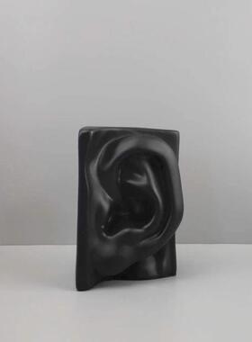 北欧树脂金腿样板客房室卧办0026室厅餐厅书房公桌面玄关软装饰品