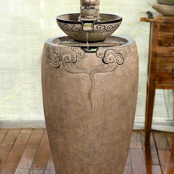 L!庭院流水摆件室外吐水水景水系景观循环水户外阳台鱼缸造景布置,淘宝优惠券,粉丝福利购,淘宝优惠卷