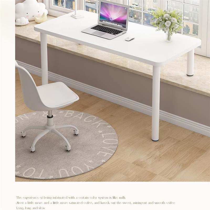 铁艺桌腿支架支撑柱定制飘窗吧台可拆卸可调节桌脚W圆柱形白色烤 - 图3