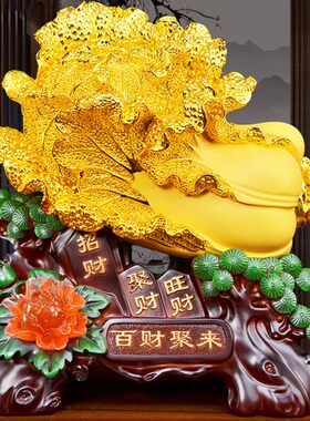高档玉白菜摆件招财玄厅客关电视酒装茶几柜饰店铺收银台乔迁礼品