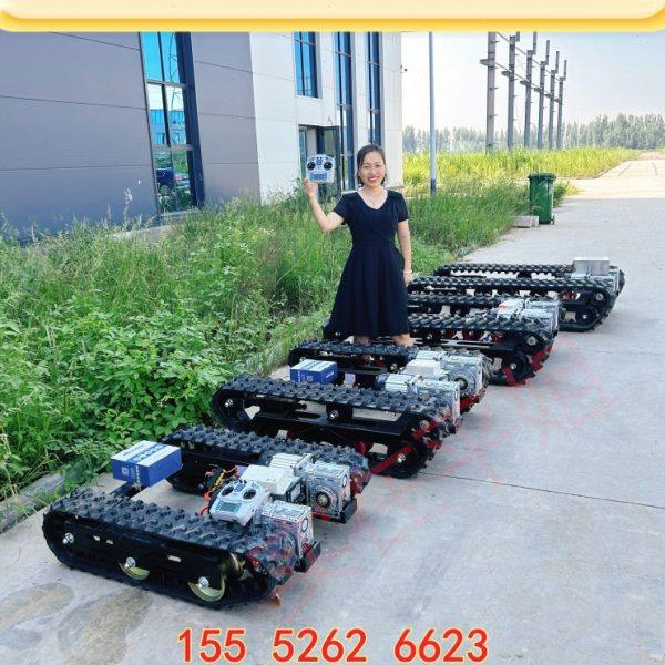 双电机遥控履带底盘小型爬山虎农林果园全地形运输车改装绳锯切割,淘宝优惠券,粉丝福利购,淘宝优惠卷