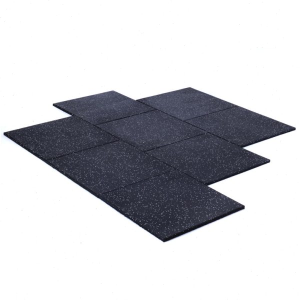 Barbell rubber mat gym strength area dumbbell sound insulation mat rubber floor fitness floor mat shock absorption to hit the floor