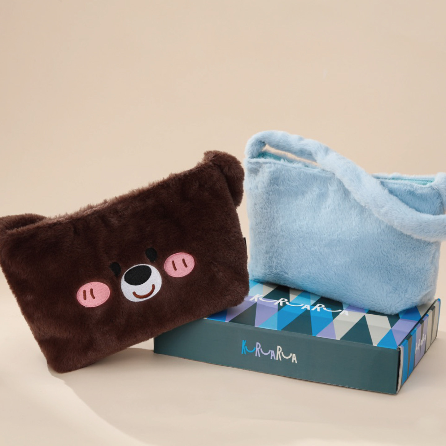 KURUARUA大容量托特毛毛包时尚通勤百搭单肩手提包毛绒包女包包袋,淘宝优惠券,粉丝福利购,淘宝优惠卷