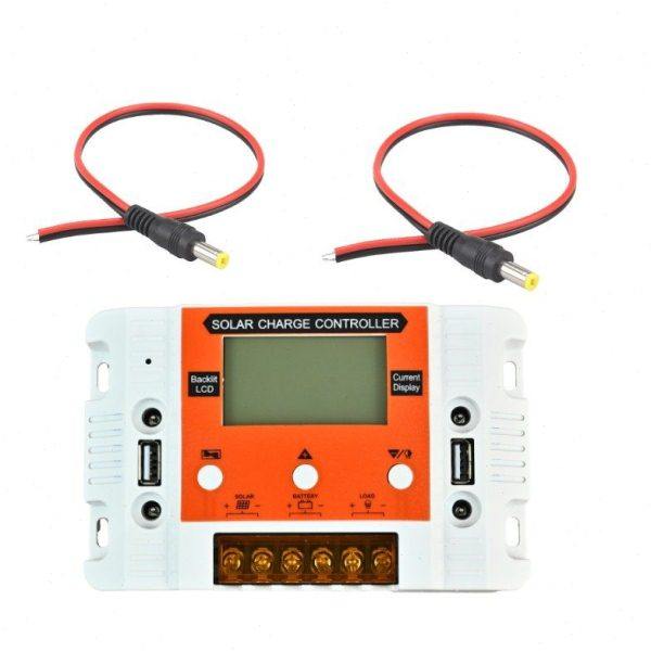 白+橙夜光显示12V24V30A太阳能控制器带电流显示太阳能充电控制器,淘宝优惠券,粉丝福利购,淘宝优惠卷