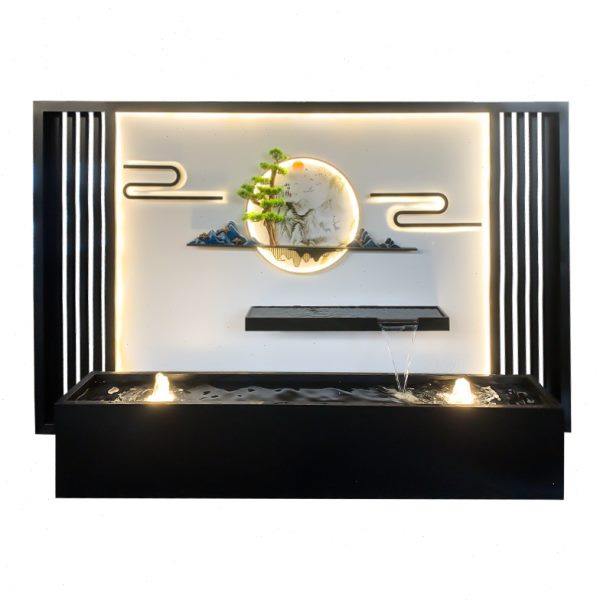 不锈钢水幕墙户外别墅庭院流水景墙定制酒店会所假山瀑布流水景墙,淘宝优惠券,粉丝福利购,淘宝优惠卷