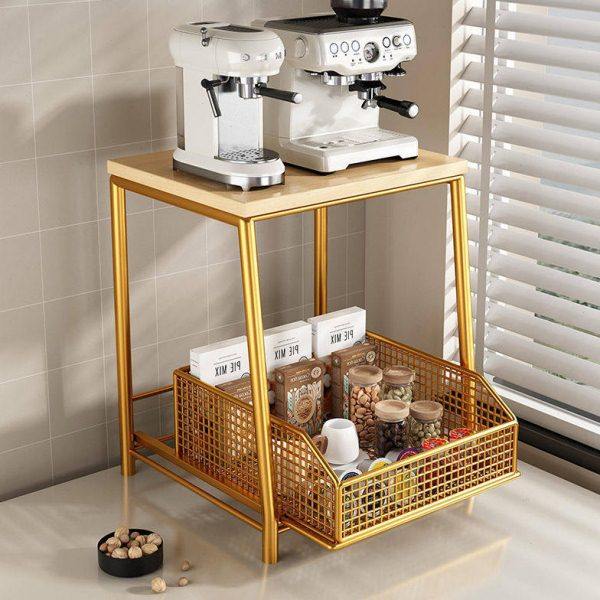 台面咖啡机杯子微波炉置物架茶包茶水吧饮水机桌面储物架水杯收纳,淘宝优惠券,粉丝福利购,淘宝优惠卷